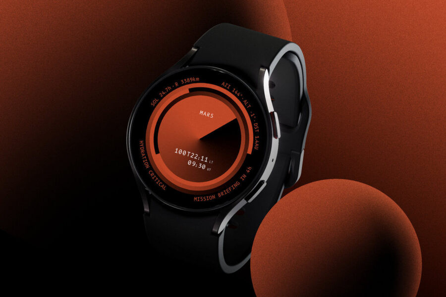Samsung та ESA створили циферблат Galaxy Time, який показує час на всіх планетах Сонячної системи