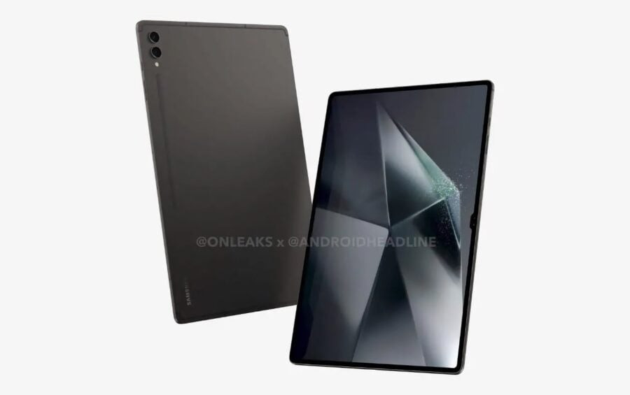 Leaked renders show that the design of Samsung's Galaxy Tab S10 Ultra tablet will hardly change