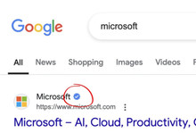 Google is testing website verification in search results