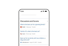 Google додасть до пошуку розділ «Дискусії та форуми», а також перекладені новини