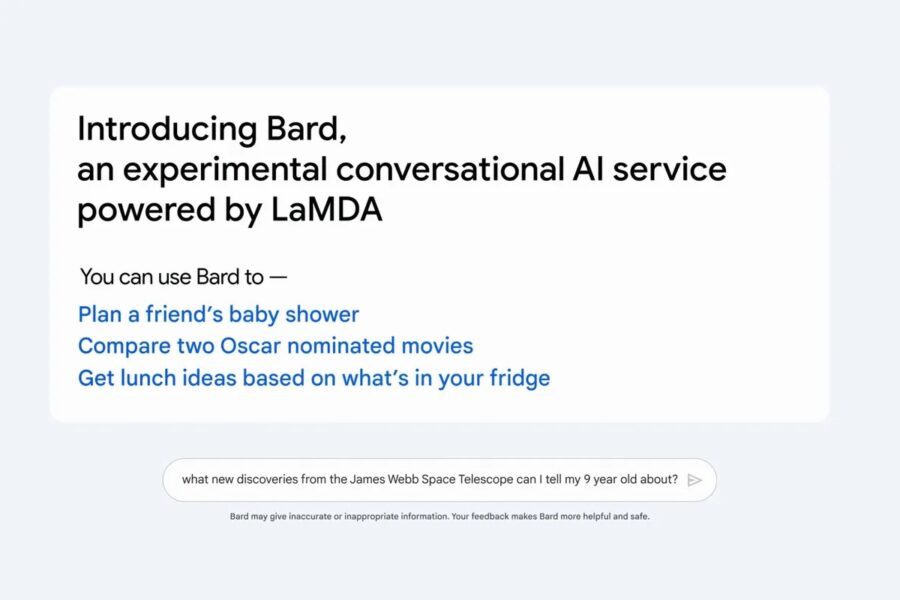 Google Bard – конкурент ChatGPT, який можна буде спробувати вже у найближчі тижні