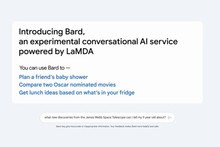 Google Bard - a competitor to ChatGPT that will be available to try in the coming weeks