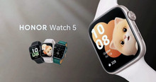 Honor Watch 5 announced - smartwatch with a large display and up to 15 days of battery life