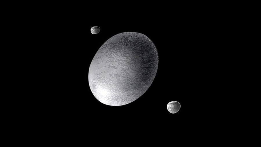 NASA investigates the origin of the mysterious dwarf planet Haumea