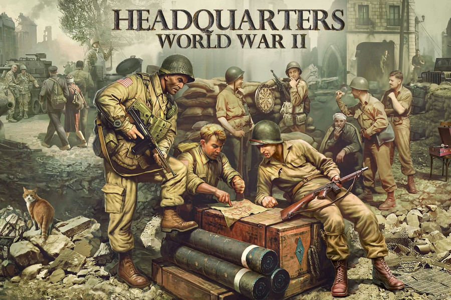 Headquarters: World War II - XCOM with tanks