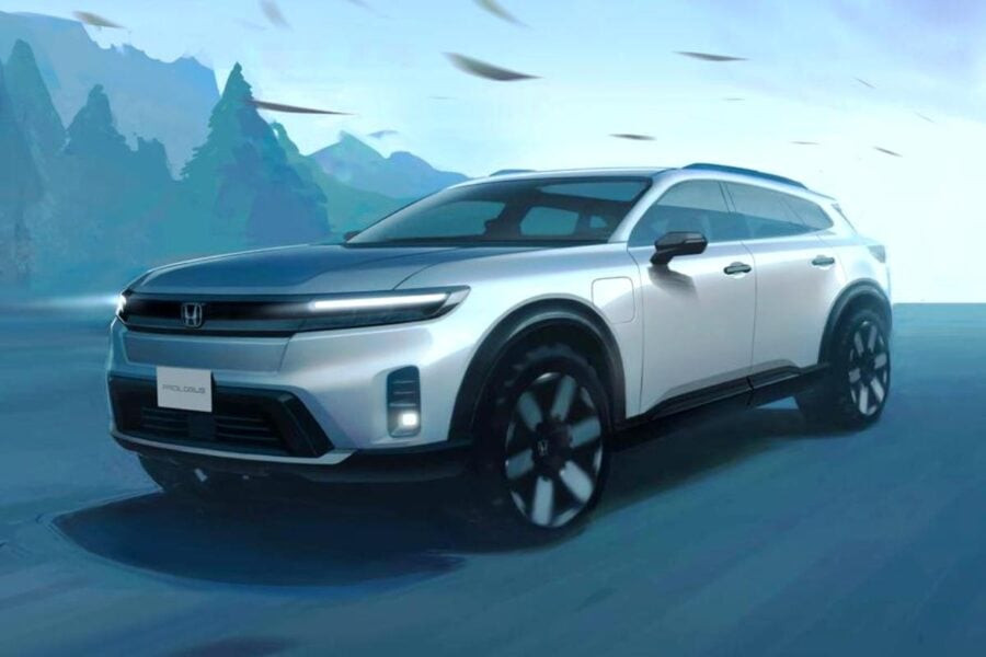 The first images of the Honda Prologue: an announcement of the future electric car