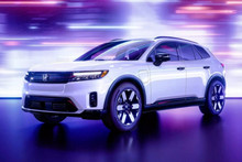 Honda Prologue - a large electric crossover - is presented