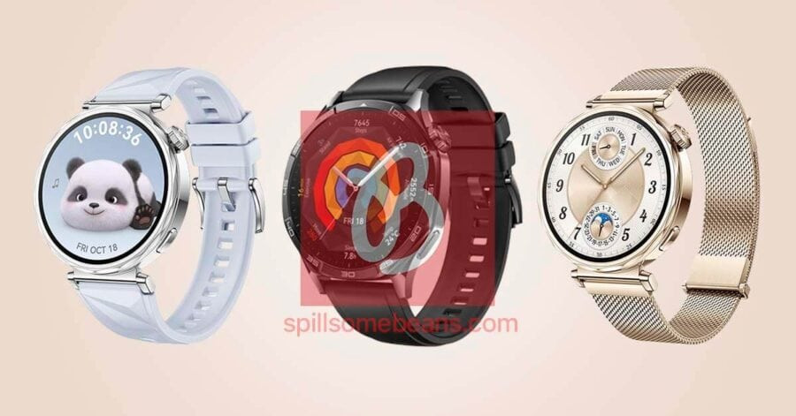 This is how the Huawei Watch GT 5 smartwatch will look like