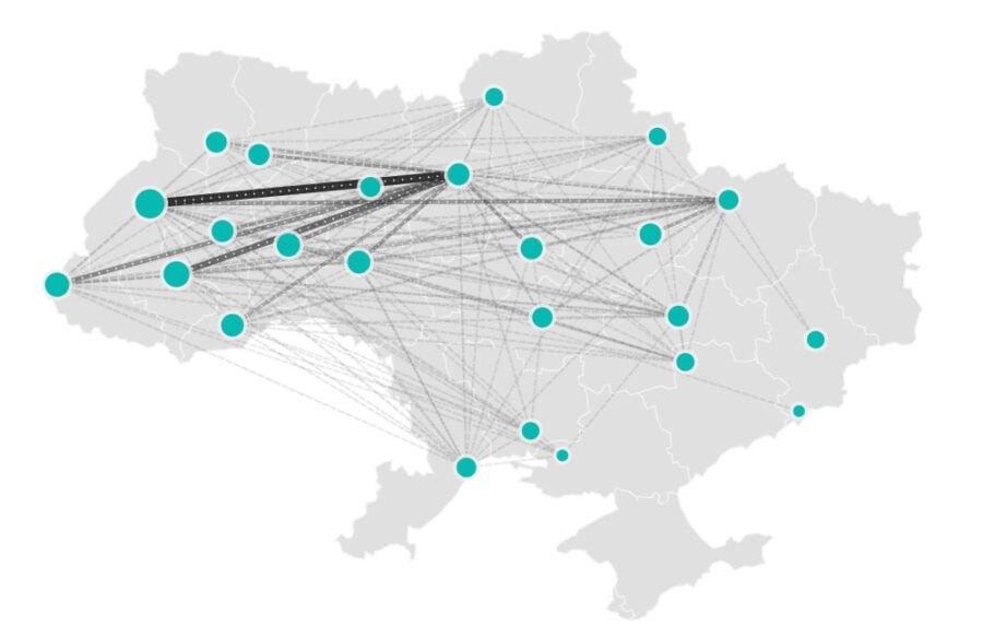 Where did Ukrainian IT specialists move because of the war?