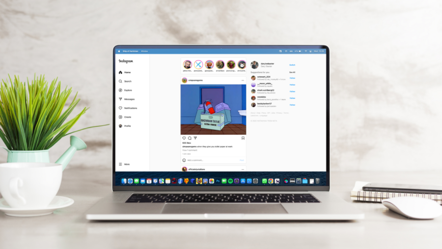 Instagram покращив версію для браузерів