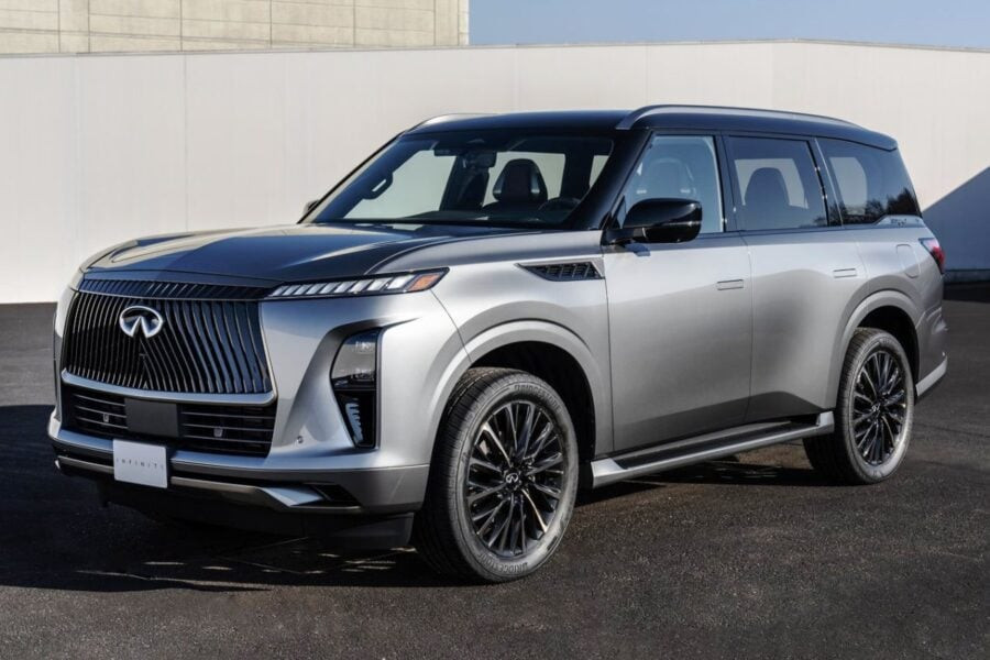 The new Infiniti QX80: turbo engine, air suspension, super interior