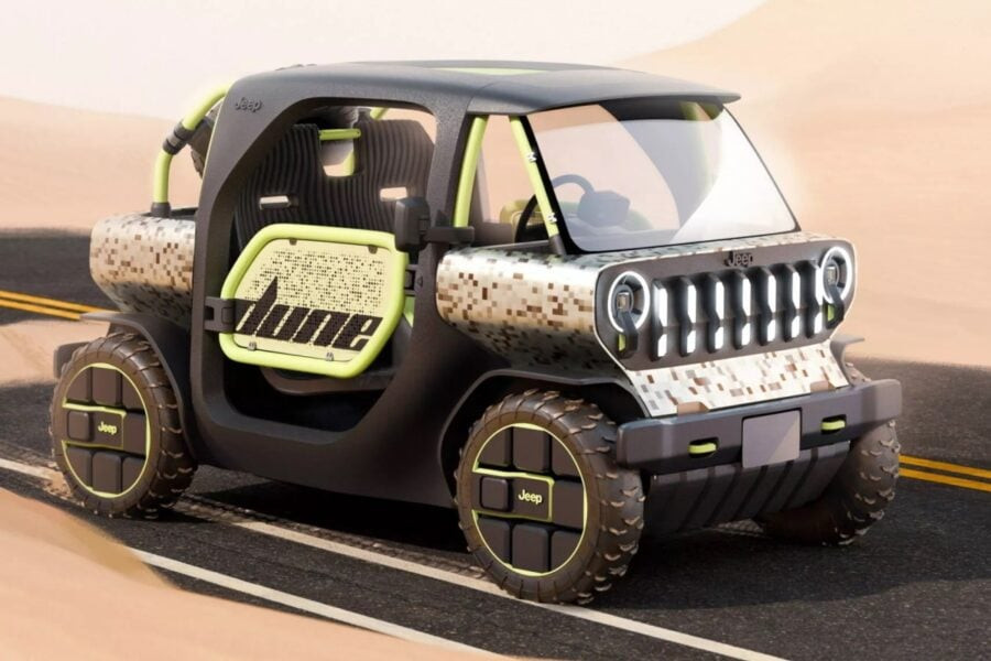 Jeep Dune concept car: unrealistic now, but promising for the future?