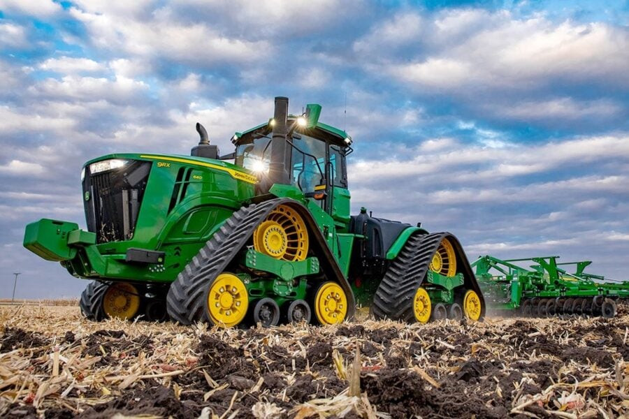 In 2030, 10% of tractor manufacturer John Deere's revenue will come from software sales