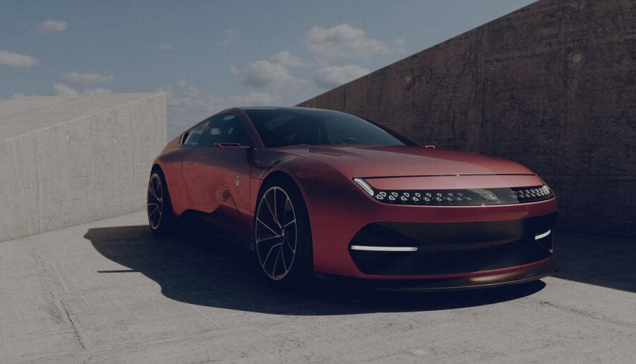 Український суперелектрокар KRAЇNA Shooting brake Coupe. Візуалізація