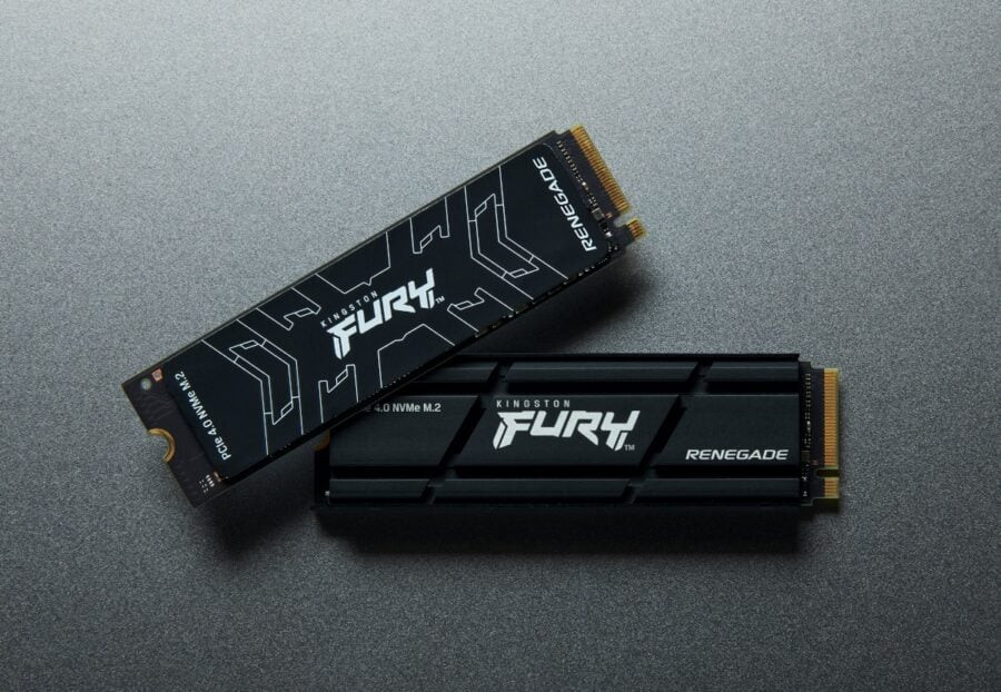 Kingston FURY introduced a gaming SSD of the Renegade series with an additional radiator for heat dissipation