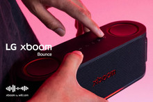 LG and will.i.am announced Xboom Bluetooth speakers and wireless Buds headphones.