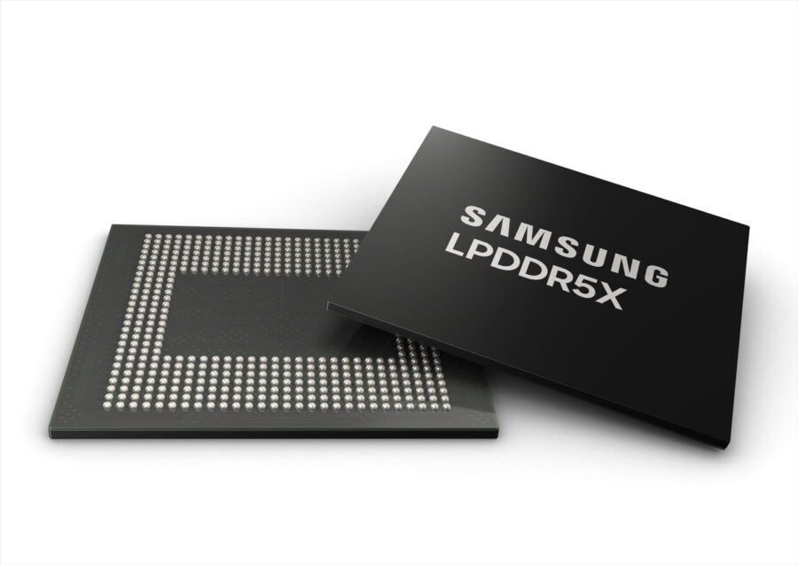 Samsung розробила ще тонші модулі оперативної пам'яті LPDDR5X та запускає масове виробництво