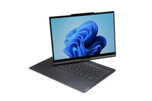 Lenovo has shown a concept of a laptop-transformer that will move the screen behind the user