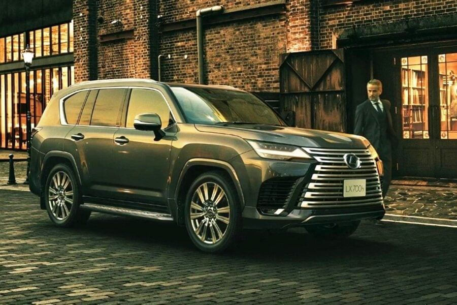 Lexus LX 700h, the first-ever Lexus LX hybrid, is unveiled