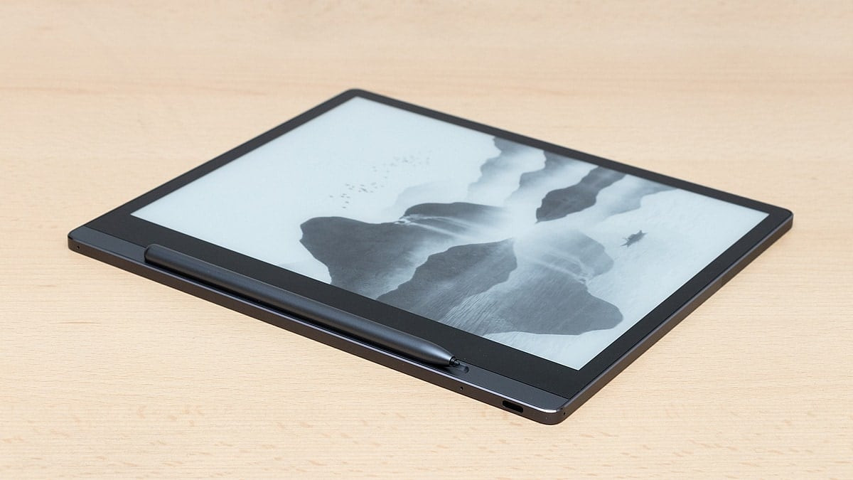 Lenovo Smart Paper review: 10-inch e-ink tablet reader with manual note entry