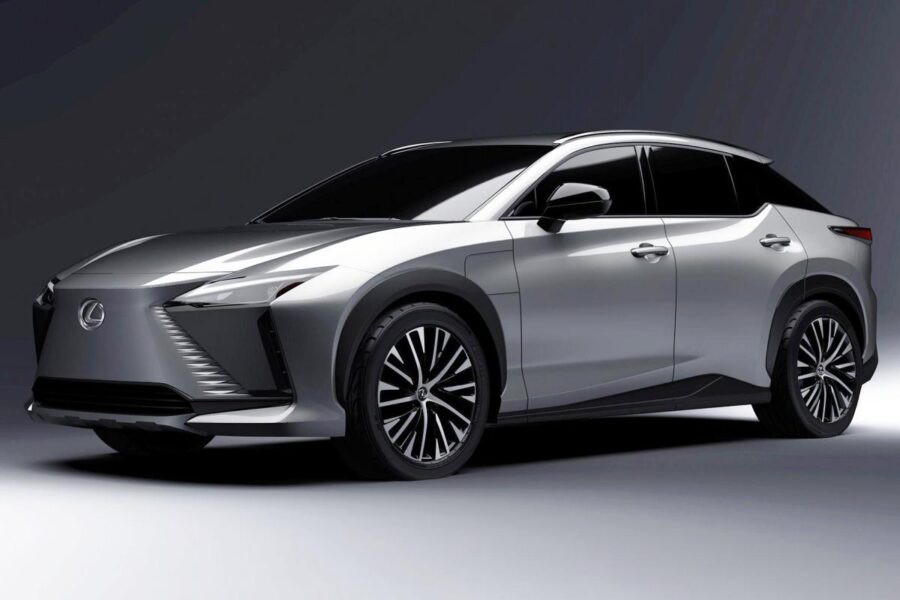 Електромобіль Lexus RZ: перші світлини
