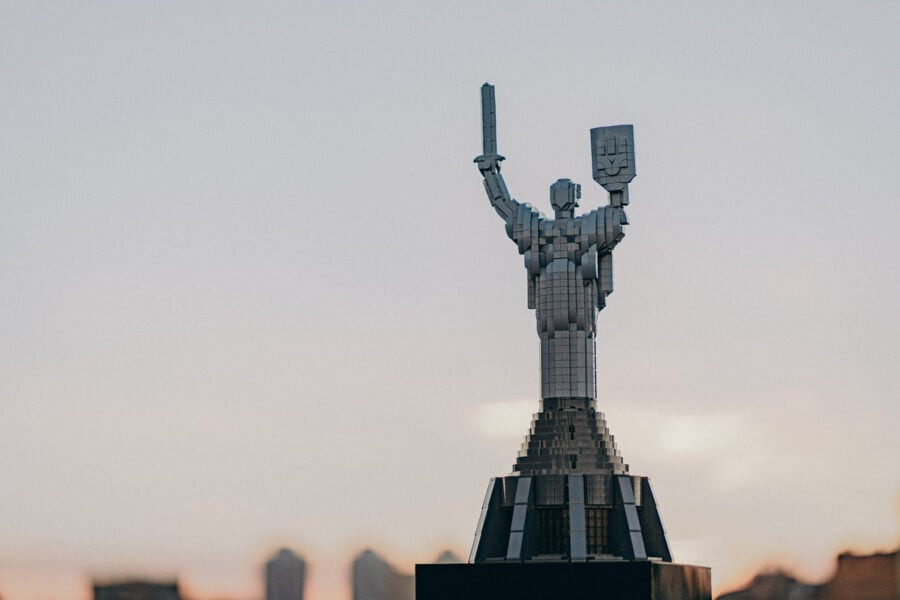 LEGO models of Ukrainian monuments - a new initiative to rebuild the country