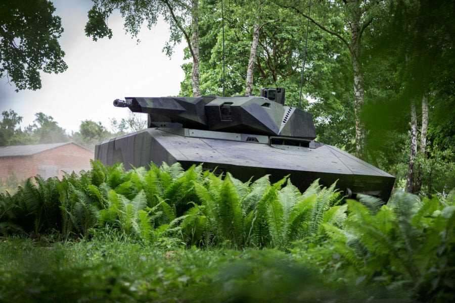 The latest German Lynx armoured fighting vehicle is now equipped with Spike ATGM