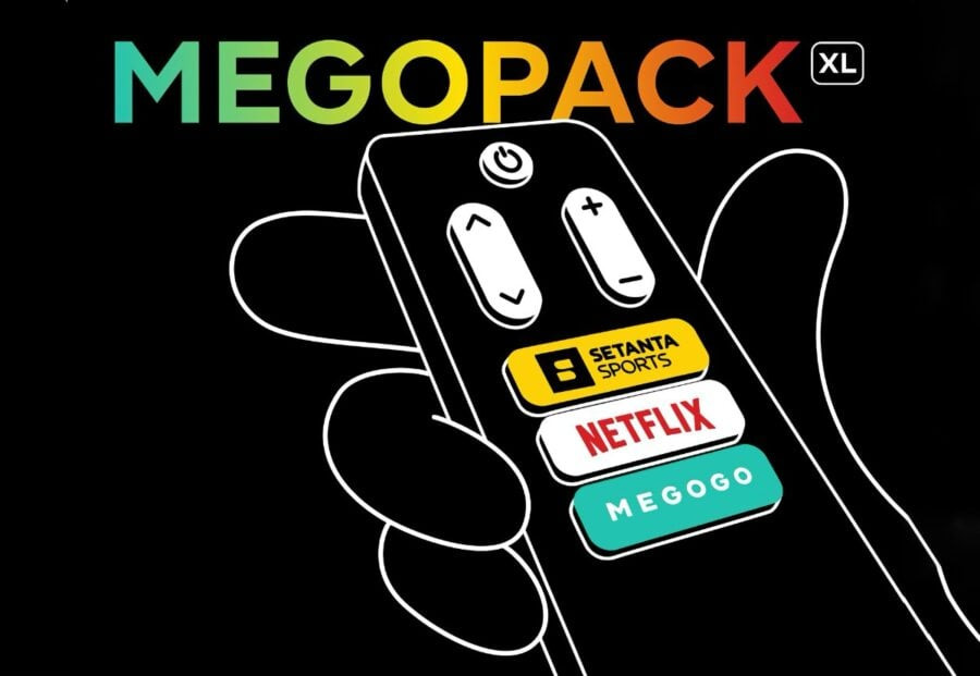 MEGOPACK XL: a tariff plan for 499 UAH with MEGOGO, Netflix and Setanta Sports in one package