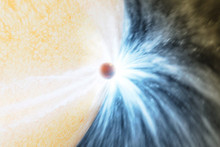 Earth's future: Astronomers spot a star swallowing a planet for the first time
