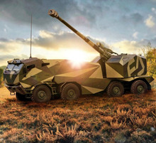 The 155-mm MORANA SPH is another successor to the 152-mm DANA SPH