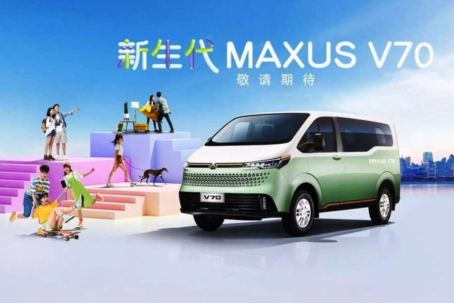 Oh really? The new Maxus V70 van is not electric, but diesel