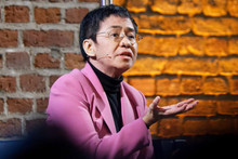 Nobel Peace Prize Laureate Maria Ressa explains why social media bosses are “the biggest dictators”