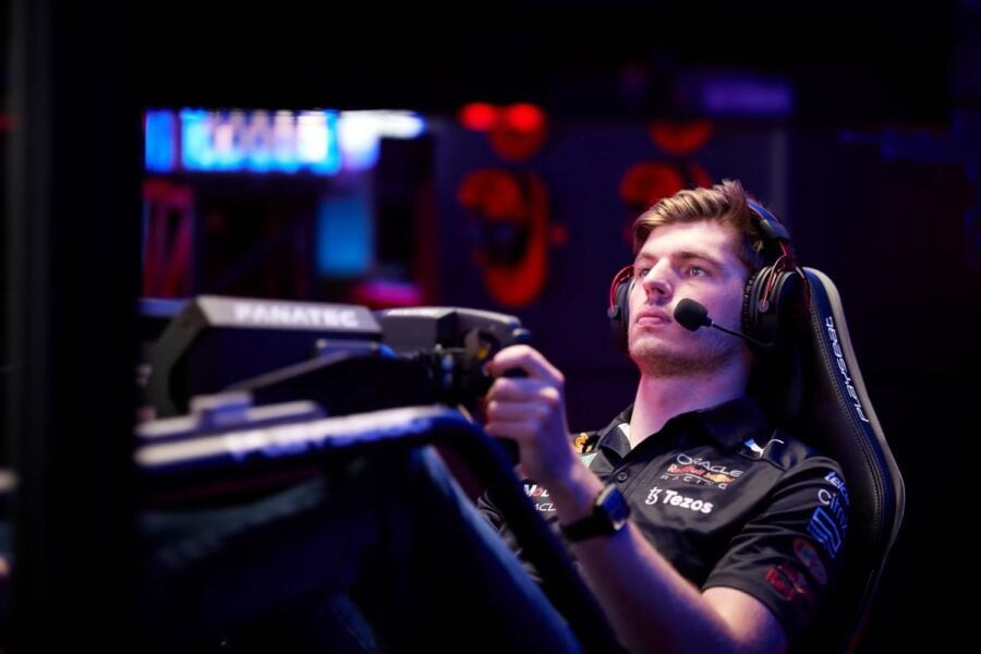 Formula 1 champion Max Verstappen was NOT banned from playing car simulators late at night