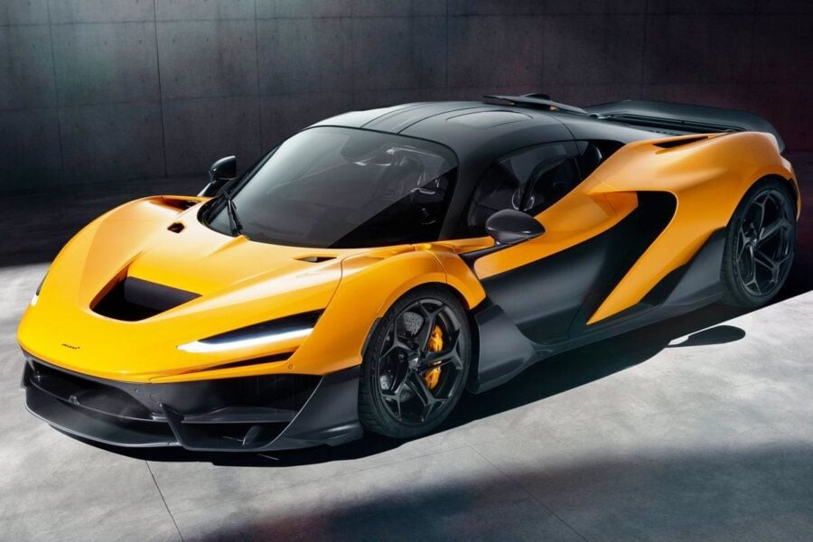 New McLaren W1 hypercar: 1275 hp hybrid and rear-wheel drive for $2.1 million