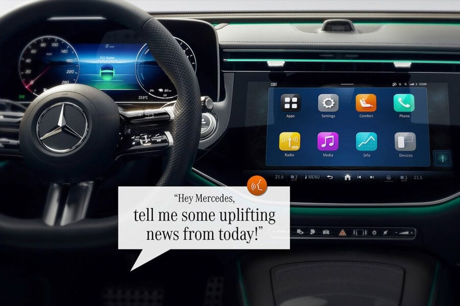 Mercedes voice assistant gets advanced artificial intelligence features