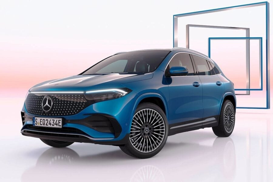 Оновлений електромобіль Mercedes EQA подолає до 560 км – це рекорд класу
