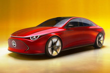 Mercedes-Benz CLA concept: an electric sedan with a range of up to 750 km!