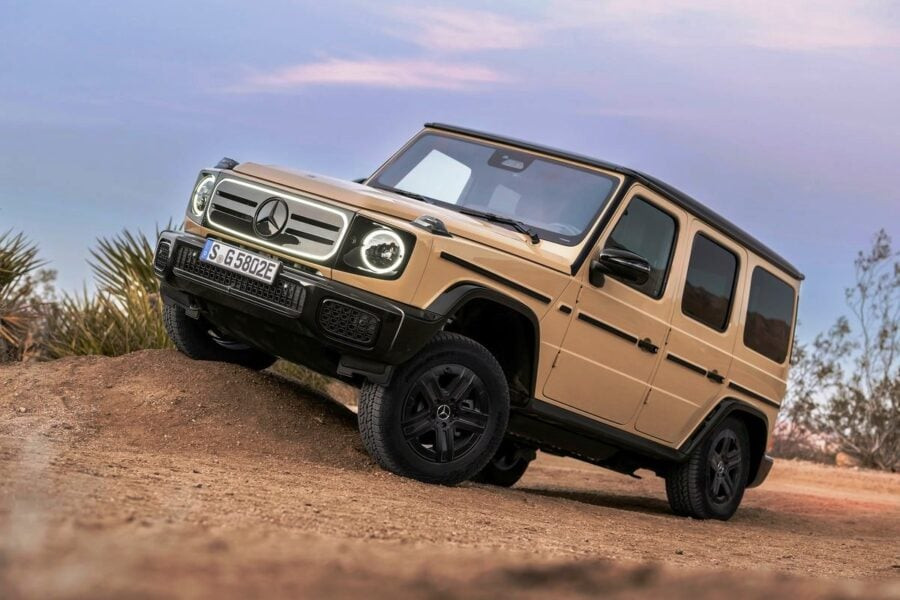 Дебют Mercedes-Benz G580 EQ Technology: коли електромотори – для покращення прохідності