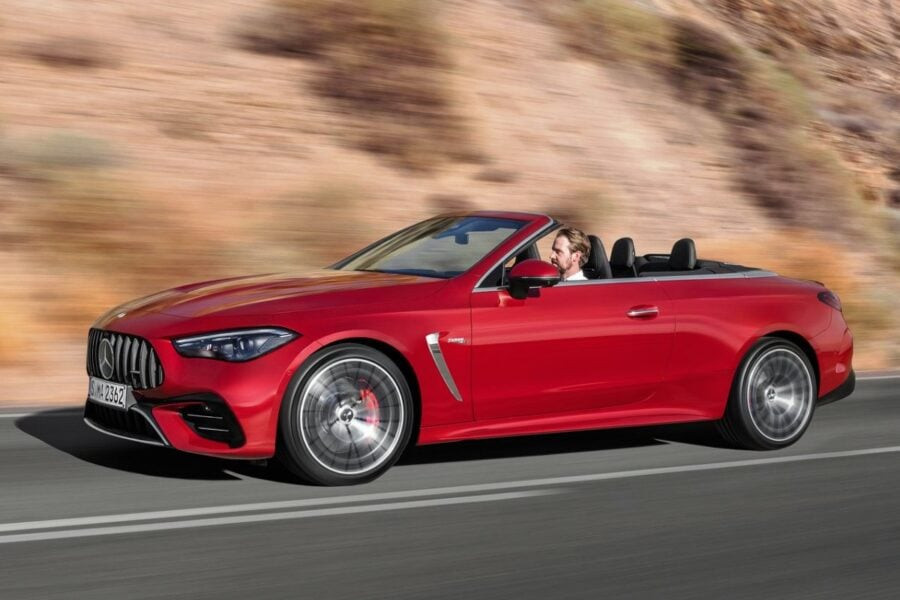 Waiting for summer: Mercedes CLE53 AMG Cabriolet presented