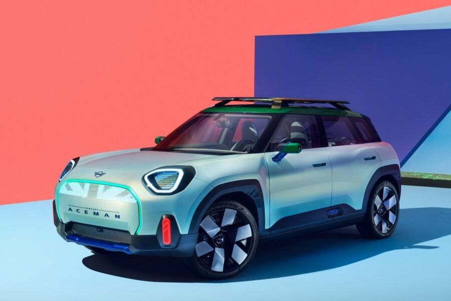 The first photos and information about the MINI Aceman concept: we are waiting for the new crossover