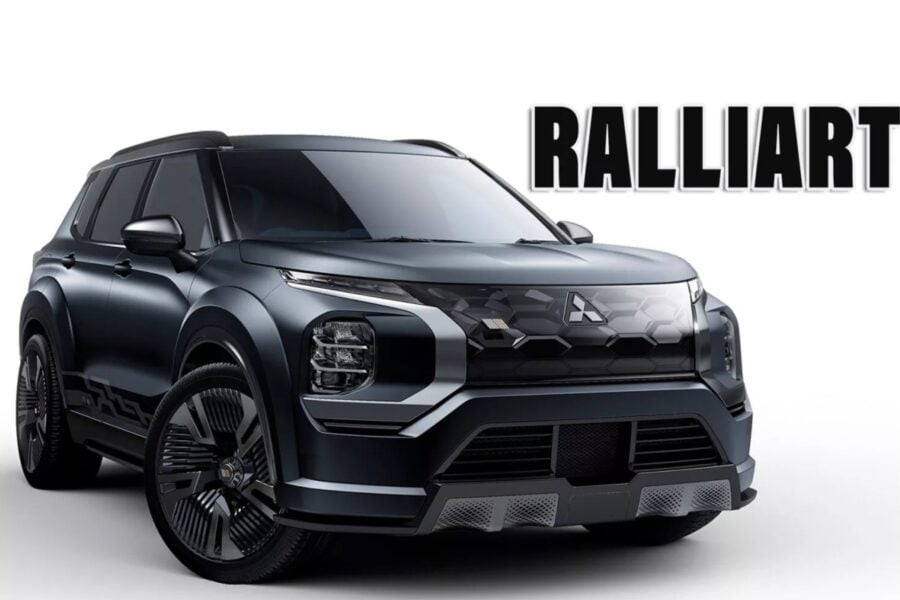 Will the Mitsubishi Outlander PHEV Ralliart heated SUV concept become a reality in 2024?