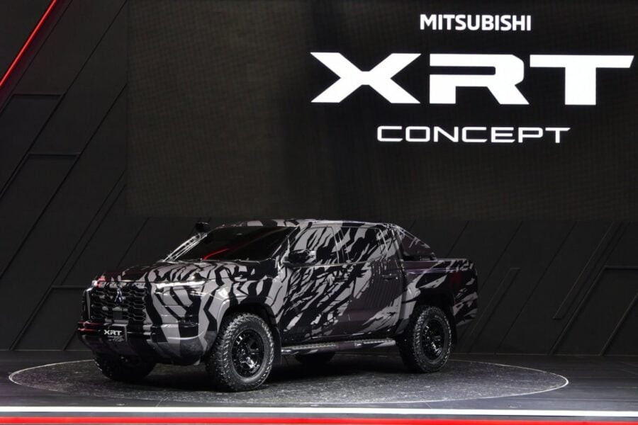 The Mitsubishi XRT concept - a hint at the future Mitsubishi L200 pickup truck