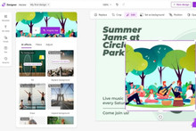 Microsoft has presented the Designer tool for AI-powered design in preview