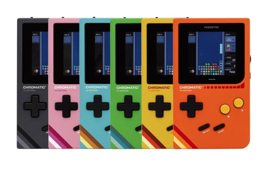 ModRetro Chromatic - a new reimagining of the legendary GameBoy console