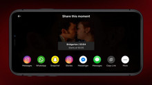 Netflix will allow you to share clips from TV shows and movies