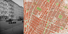 Інтернет-мозаїка / Веб-календар. Нью-Йорк Street View у 1940 та 1980 рр.