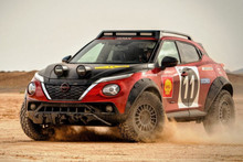 Nissan Juke Hybrid SUV - a rally car hybrid