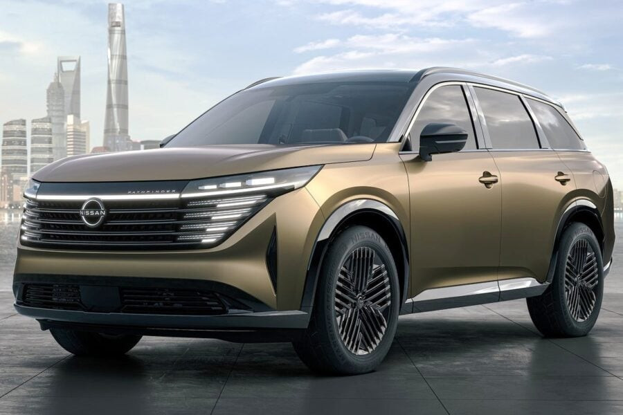 Nissan's concepts for China are the large Pathfinder SUV and the Arizon electric car