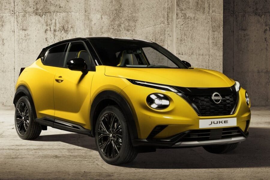 Nissan Juke N-Sport presented: yellow color and interior updates