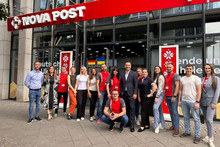 Nova Poshta/Nova Post opened its first branch in Germany, Berlin